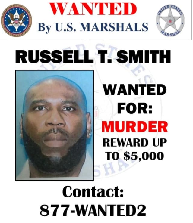 Russell T. Smith, of Windsor, is suspected in the killing of two brothers outside of a Bloomfield bar on Feb. 22, police said.