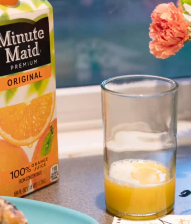 Minute maid orange juice