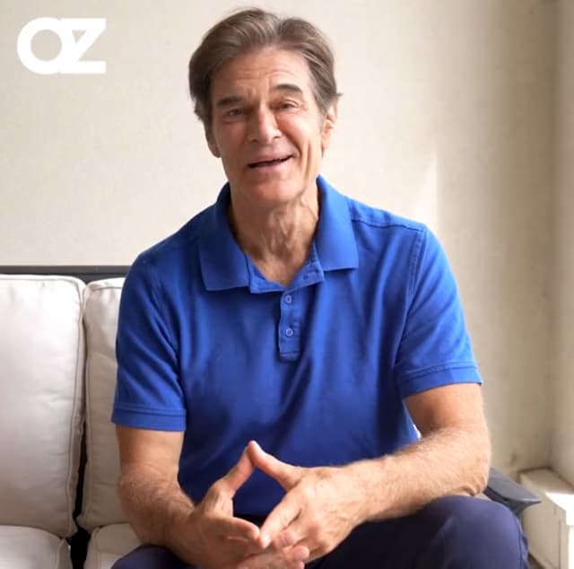 Screenshot of Dr. Mehmet Oz promoting season 13 of the "Dr. Oz Show" in Sept. 2021 on Twitter.
