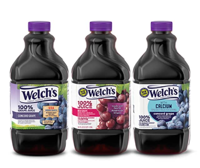 Welch's grape juice was one of the items that tested positive for heavy metals during a Consumer Reports study.