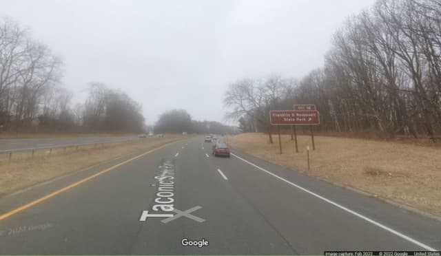 The Taconic State Parkway in Yorktown