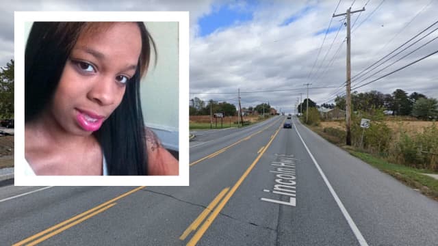 Tyeanna Monae Morris; Lincoln Highway East/Route 30 where the crash occurred.