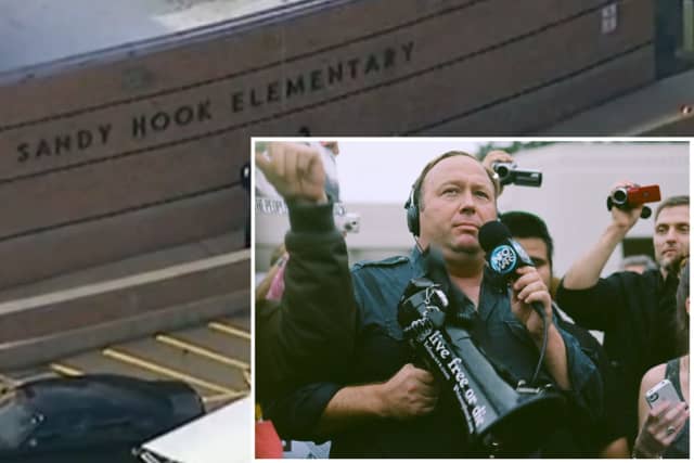 Far-right radio host and conspiracy theorist Alex Jones has been ordered by a Texas jury to pay nearly $50 million to the family of a young boy killed in the Sandy Hook Elementary School shooting.