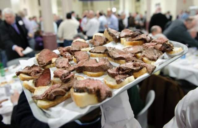 The charity beefsteak dinner is coming to Haworth Oct. 22.