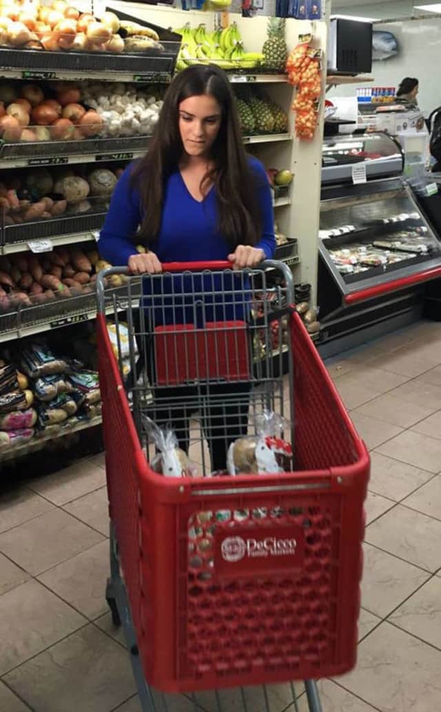 A woman shopping at the DeCicco Family Market in Scarsdale. DeCicco's is coming to Katonah in early 2016.