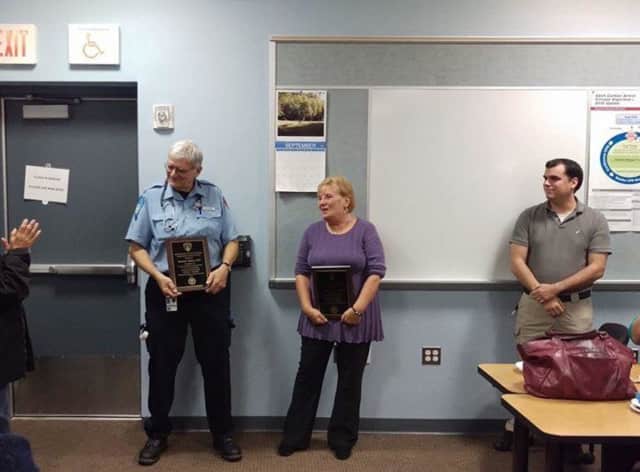 Two Stratford Emergency Medical Service workers are retiring.