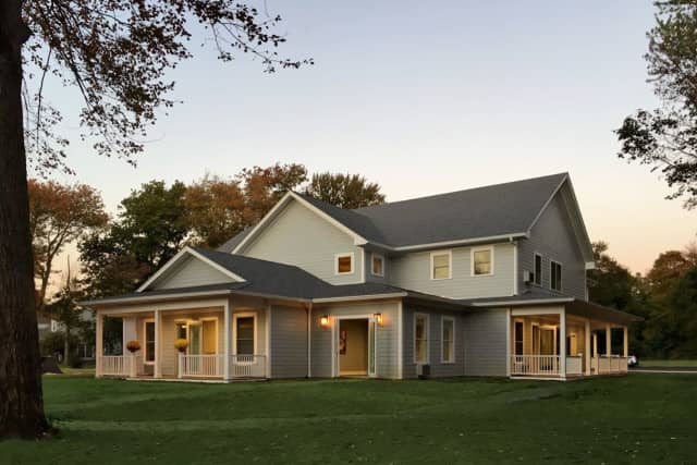 Fairfield County Hospice House opened its doors to residents at its location in Stamford.