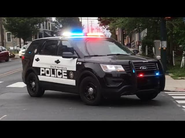Harrisburg Bureau of police car.