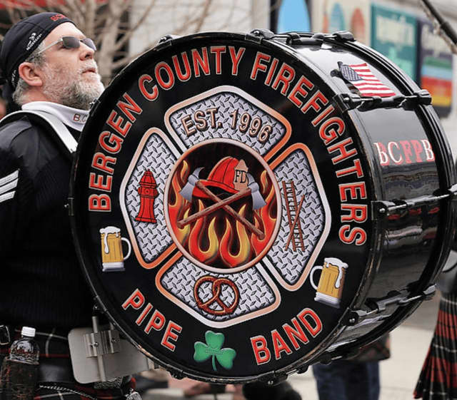 A scene from a past Bergen County St. Patrick's Day Parade.