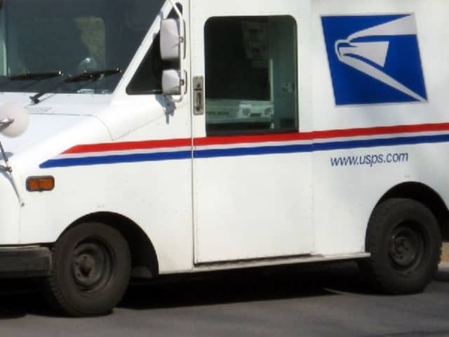 Another postal worker picked up the truck.
