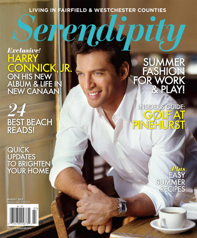 New Canaan's Harry Connick Jr., told Serendipity Magazine all about why he likes living in town for a cover story about him. 