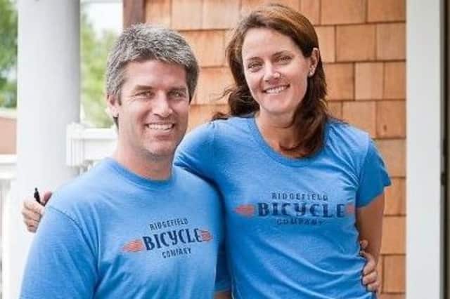 Sean and Jacqueline Dowd have seen steady growth of their business, Ridgefield Bicycle Company, with the move to a new location at 88 Danbury Road in January.