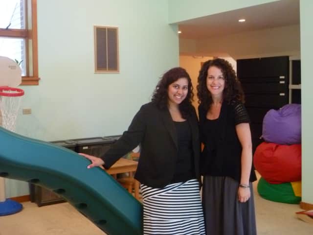 Shaina Rotstein and Carla Commissio-Kelvin recently opened Talk of the Town, a speech and language center in Mt. Kisco.