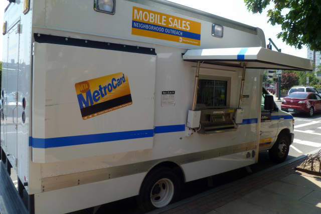 The Westchester County MetroCard Mobile Van will be in New Rochelle on Oct. 21.