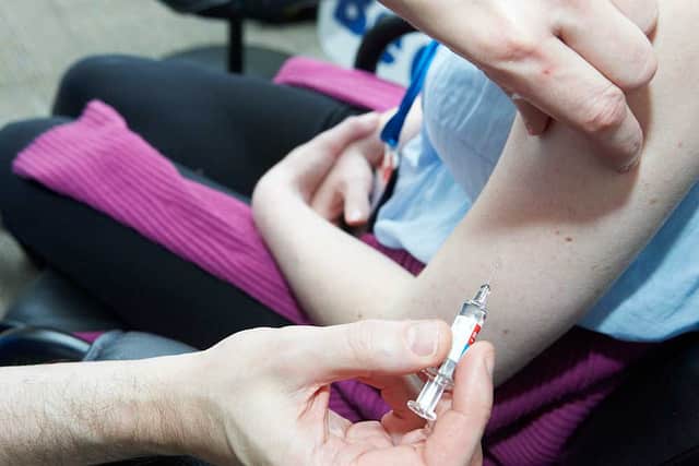 Flu shots are being offered statewide.