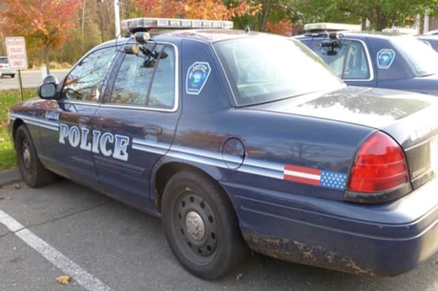 Easton resident startled as someone kicks in front door and then flees.