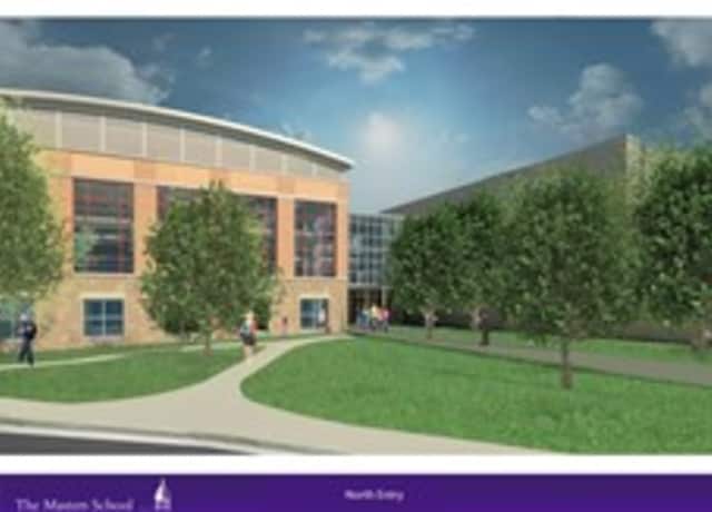 A rendering of the new $32 million construction expansion for The Masters School in Dobbs Ferry. 