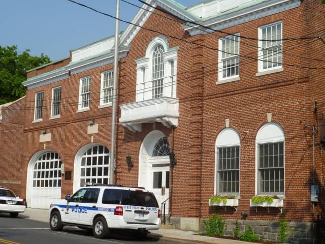 A Dobbs Ferry man was arrested for allegedly attacking an Ossining man outside Dobbs Ferry Village Hall during recent court proceedings. 