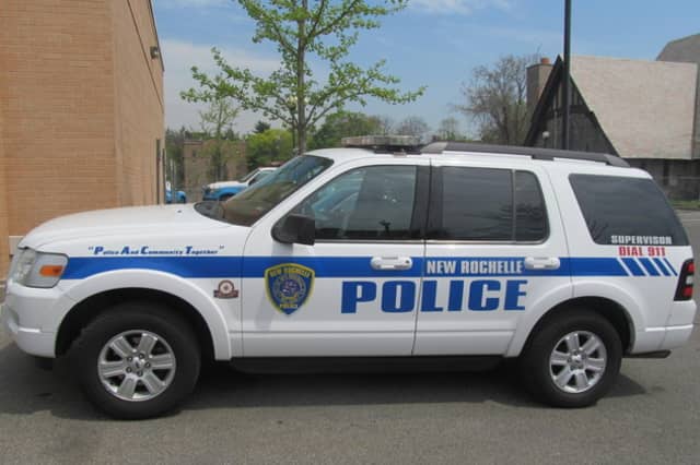 New Rochelle police are searching for two suspects involved in an armed robbery on Saturday, May 17. 