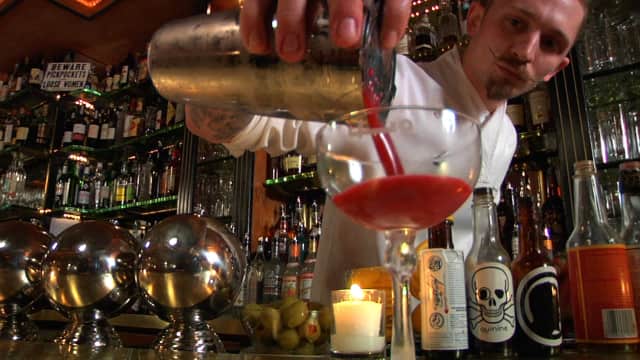 Award-winning bartender Steve Schneider is guest bartending at Dunvilles in Westport on Thursday, Nov. 13.