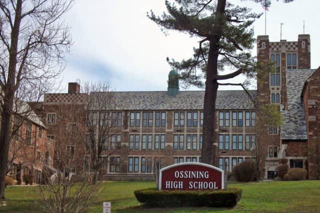 Ossining High School was briefly placed on lockout.