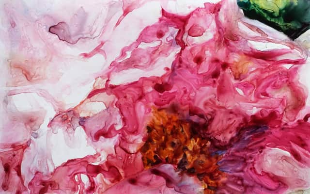 The works of watercolorist Andrea Scott, of New Rochelle, N.Y., are on display at the Greenwich Art Society Gallery.