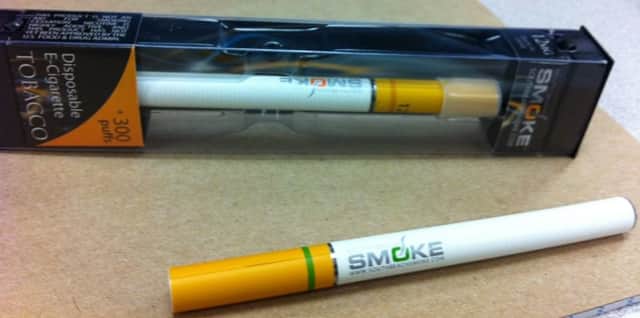 The county Board of Legislators is considering adding e-cigarettes to the ban on smoking in work places.