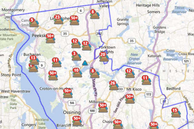 1,700 New Castle customers are still without power Friday morning.