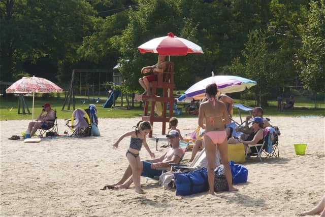 Fairfield County residents should head to the beach Tuesday to get some relief from the heat and humidity.