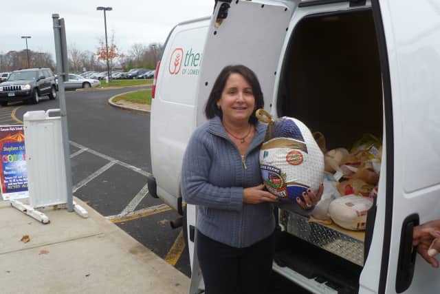 New Canaan High School's Food Bank Volunteers Club will collect Thanksgiving turkeys for the Lower Fairfield County Food Bank. 