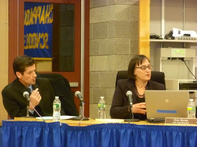 Chappaqua middle school principals Martin Fitzgerald and Martha Zornow said there is room for improvement with the new schedule.