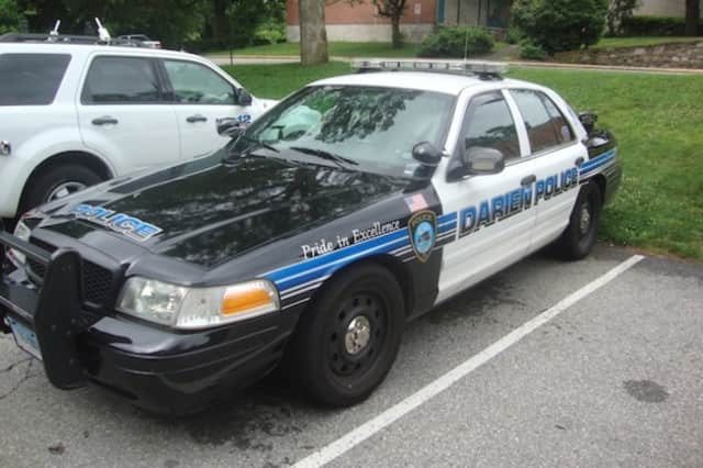 Darien police arrested a Stamford woman for breach of peace.