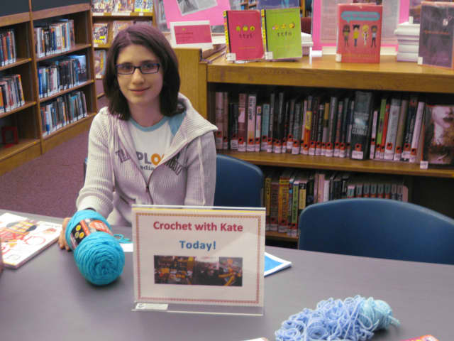 Horace Greeley junior Kate Rosenberg is sharing her passion of crochet as part of her Girl Scouts Gold Award project.