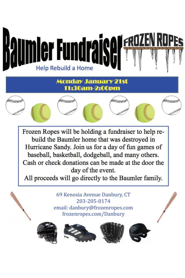 Help rebuild a home at the Baumler Fundraiser Monday.