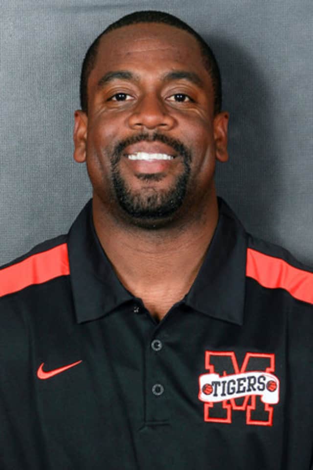 Mamaroneck High School boys' basketball head coach Tyrone Carver Jr. and the Tigers will face White Plains on Monday.