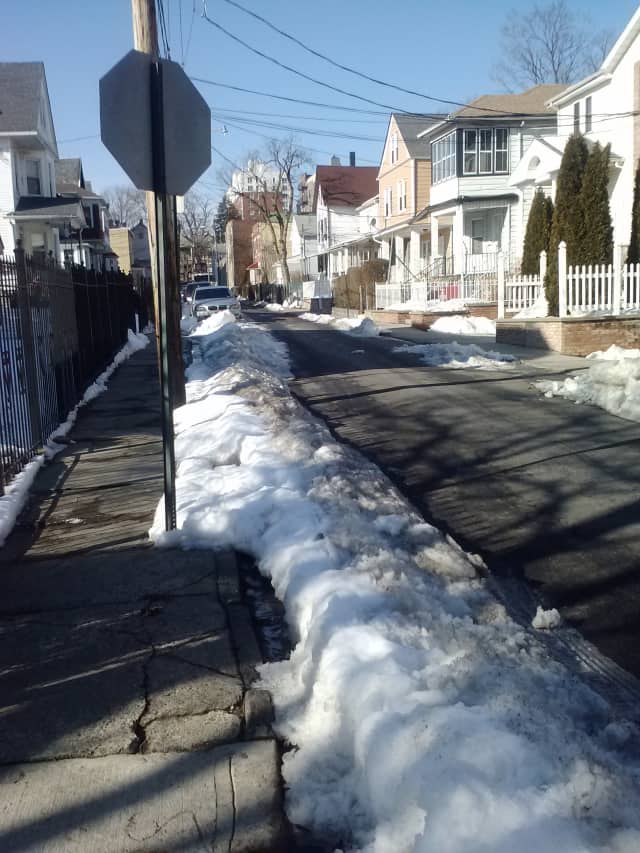 Street cleaning is suspended Wednesday due to excessive amounts of snow on the streets.
