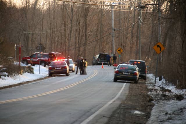 A Somers man was critically injured when he was struck by a vehicle traveling north on Route 22 in Purdys.