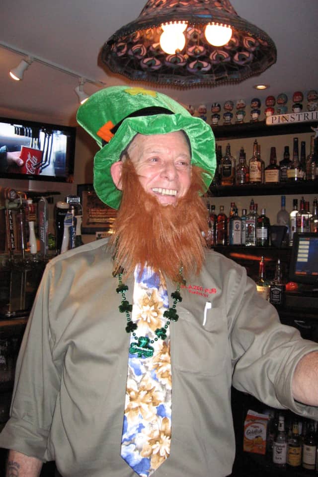 Purdys' Blazer Pub bartender Tommy Hunt will be the auctioneer at this weekend's St. Patrick's Day event.