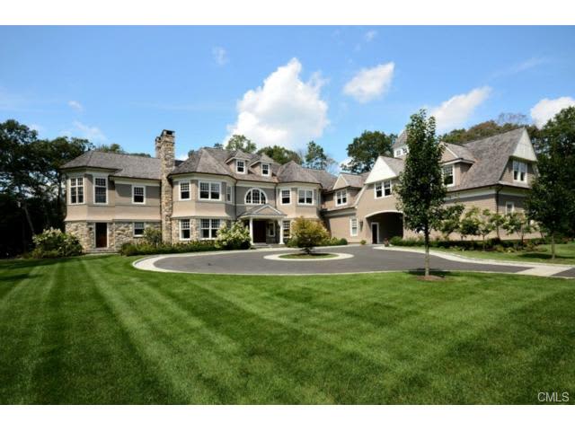 The home at 10 Heather Drive in New Canaan will be open from 2 to 4 p.m. Sunday. 