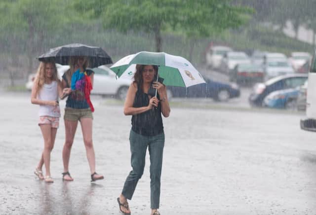 More rain will hit Fairfield County Friday, with some thunderstorms possible.