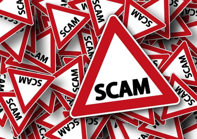 A Scarsdale man had his identity stolen by scammers.