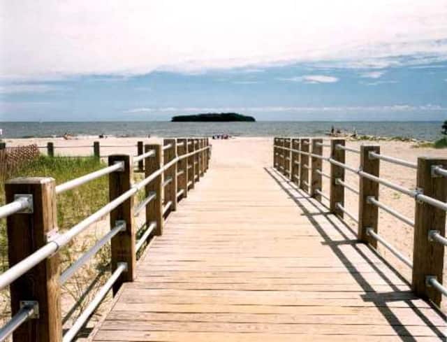 Silver Sands State Park in Milford