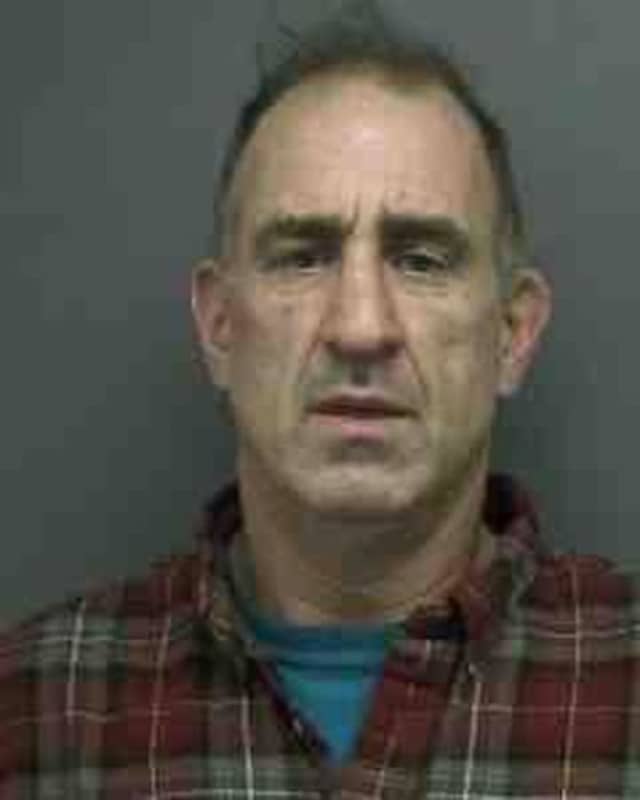 Thomas Hart is being at the Rockland County Jail after being charged with ripping off cash from a vending machine.