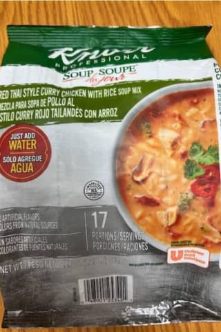 Nationwide Recall Issued For Soup Product Due To Misbranding, Undeclared Allergen
