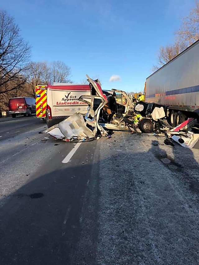 One Extricated In Crash Involving Tractor-Trailer In ...