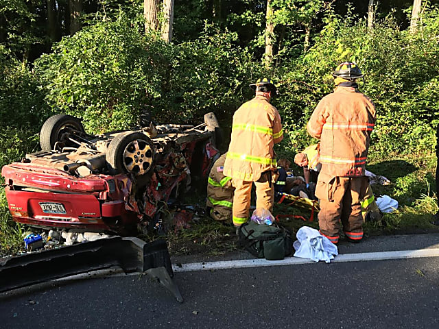 Two Hospitalized Following Two-Car Rollover Crash In Milan ...